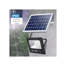 Ct-4648 100w Kumandalı Güneş Enerjili Solar Led Projektör Beyaz Işık 6400k