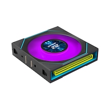 Unı Fan Sl Inf Lcd Flex 1x120mm Siyah Kasa Fanı G9f.12slınd1f1b.00