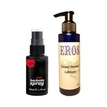 Etkili Kadınlara Erkeklere Özel Sprey 50 Ml + Eros 125ml Lubricant Gel