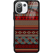 Xiaomi Mi 11 Lite Motif Tasarımlı Glossy Telefon Kılıfı Siyah