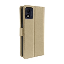 Tcl 303 Trend S Plus Kapaklı Telefon Kılıf - Gold Diğer