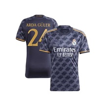 Real Madrid 2023/24 Yeni Sezon Arda Güler Deplasman Forması Siyah