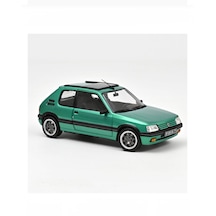 Norev 1:18 1991 Peugeot 205 Gti Griffe With Windowroof - Green