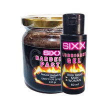 Sixx Lubricant Kayganlaştırıcı Jel 60 Ml Herbal Paste Doğal Macun 240 Gr