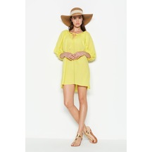 C&city Pareo Plaj Elbisesi 22327 Sarı - İlkbahar - Yaz