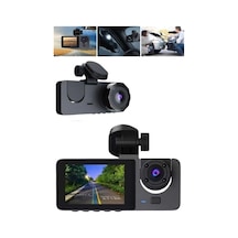Araç İçi Dikiz Kamerası Sürüş Kaydedici 3 Lensli Dvr Kamera 96812769