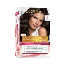 Excellence 5102 Saç Boyası Set N3 Koyu Kestane - 2 Adet Tarı