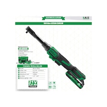 Haispro Akülü Uzun Cırcır 100 Nm Rb-jl100al Çift Akülü