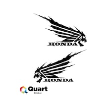 Honda Kanat Kuru Kafa Oto Sticker Araba Sticker