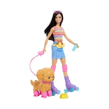 Barbie Evcil Hayvanlar Kaykay Yapan Ve Koşan Köpekçik Bebekleri 2