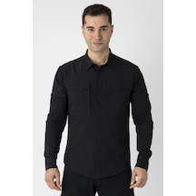 Crozwise Gömlek Siyah 7154-10
