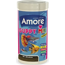 Guppy Mix Granules 1000ml Tropikal Balık Yemi