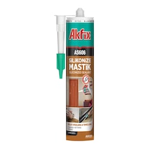 As606 Silikonize Mastik Beyaz 500 Gr