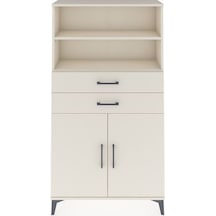 Arges Dolap 3 Raflı 2 Çekmeceli 2 Kapaklı 88x30x163 Aytaşı-ay... Aytaşı