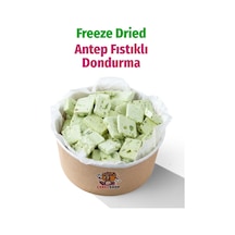 Freeze Dried Antep Fıstıklı Dondurma Kurutulmuş Çıtır Dondurma Küpleri, Fıstıklı Atıştırmalık, Astronot Dondurma 200 G
