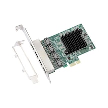 Open Smart OPS01G54RT Quad 4 Port Gigabit PCI-E X1 Ethernet Kart