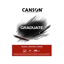 Canson Eskiz Bloğu Graduate Croquıs 40 Syf A4 96 Gr
