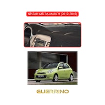 Nissan Micra March 2010-2016torpido Koruma Halısı Kırmızı Kenar