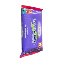 Fresh'n Soft Islak Cep Mendil - Alkolsüz Ve Ph Dengelenmiş - Çiçeksi Kokular - 15 Adetlik 1 Paket 15'li Set