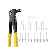 4 Uçlu Profesyonel Perçin Tabancası Seti, 2.4-4.8 Mm Başlıklar