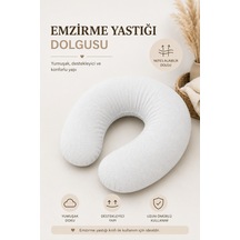 Emzirme Yastığı Dolgusu Tela Kumaş %100 Boncuk Elyaf Anne Bebek Emzirme Yastığı İçi