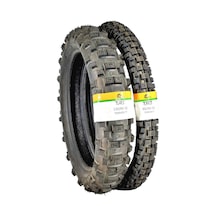 Mondial  Honda  Yamaha  Hero X Pulse  120/80-18 Ve 90/90-21 Tt Tubetype Lastik Seti