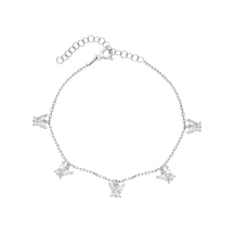 Kelebek Bileklik 717024 Silver