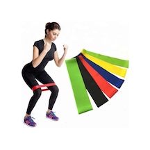 Pilates Squat Aerobik Direnç Lastiği 5'li