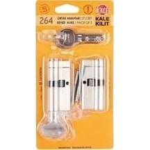 264 2'li Set Mandallı Barel Ortak Anahtar Tuzaklı 68mm