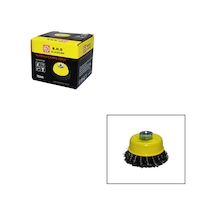 75mm Burgulu Çanak Fırça