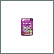 Whiskas Pouch Sos İçinde Somonlu Yetişkin Kedi Konservesi 85 Gr Ventra
