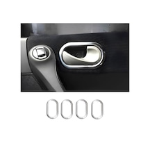 Ebal Otomotiv Renault Clio 3 HB Krom İç Kapı Kolu Çerçevesi 4 Parça 2006-2013