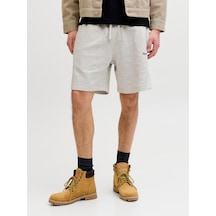 Jack & Jones Karl Norrebro Erkek Gri Şort 12292565-wm