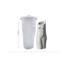 Epoksi Reçine Silikon Kalıp İthal 3 Boyutlu İnsan Vücut Figür Taş Tozu Silikon Kalıp Hb115215-0029