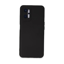 Jenerik Realme 9i 4g Kılıf Nano İçi Kadife Silikon - Siyah