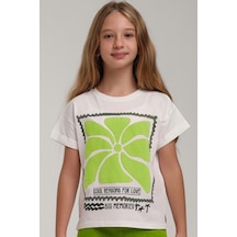 Xo Kids Kız Çocuk Tişort 5-9 Yaş 35927 Yeşil Xo Kids Kız Çocuk Tişort 5-9 Yaş 35927 Yeşil