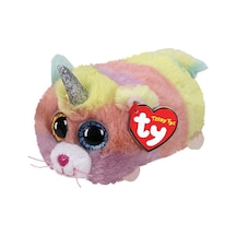 Ty Pelush 10 Cm Heather - Unicorn Kedi Ty41256 Çok Renkli
