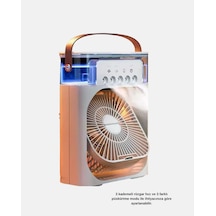 Mini Klima Fan 3'ü 1 Arada Usb Uyumlu Gece Lambası