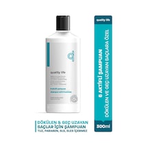 Quality Life Ql 6 Aktifli Dökülen & Geç Uzayan Saçlar İçin Şampuan 300 ML