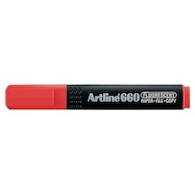Artlıne Fosforlu Kalem 660/12 Kırmızı Çok Renkli