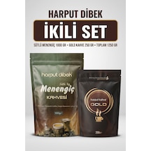 İkili Set 1000 Gr Sütlü Toz Menengiç Kahvesi + 250 Gr Gold Kahve Toplam 1250 Gr Diğer