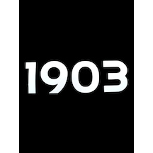 1903 Yazılı Oto Sticker Beyaz 20x7cm Diğer