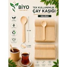 Ahşap Çay Kaşığı 100 Adet