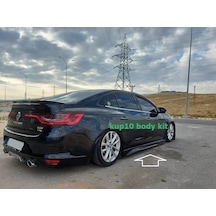 Renault Megane 4 Sedan Yan Marşpiyel Takımı- Plastik