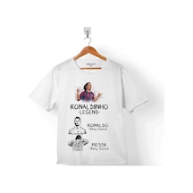 Ronaldınho Efsane Messı Ronaldo Çocuk Tişört 001