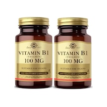 Solgar Vitamin B1 Thiamin 100 Mg 100 Vegetable Kapsül 2 Adet