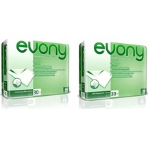 Evony Yatak Koruyucu Örtü 60 x 90 CM 2 x 30 Adet