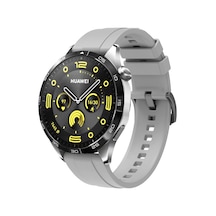 Effox Huawei Gt4 22mm Uyumlu Clo- Krd-95 Silikon Kordon-gri