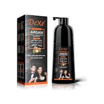 Dexe Argan Hair Naturel Black Color Shampoo 420 ML