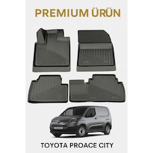 Toyota Proace City Uyumlu 3d Oto Paspas Premium